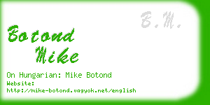 botond mike business card